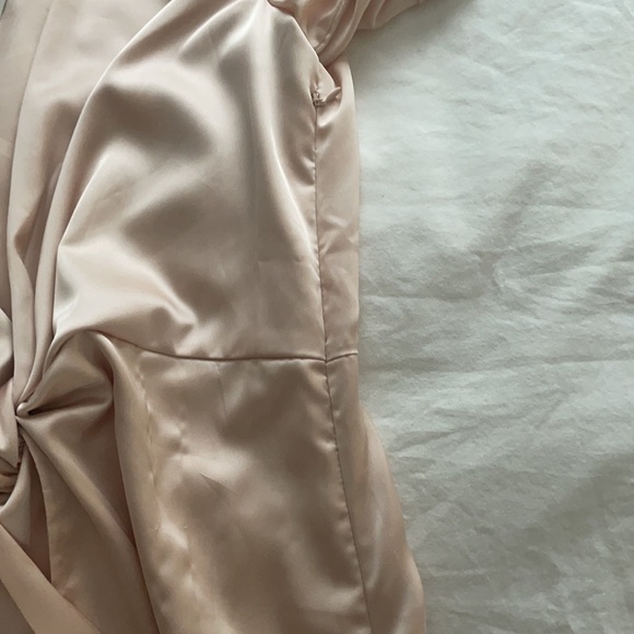 Pink champagne dress from fashion Nova - Picture 4 of 4